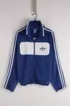 adidas veste mode homme blue blance